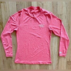 McKevlin’s Surf Shop Long Sleeve Rash Guard Sun Shirt UPF 50 UVA/UVB, sz Medium